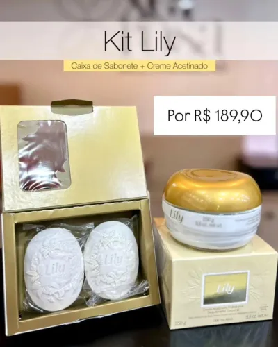 Kit Lily o Boticário