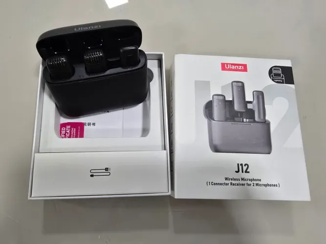 Microfone wireless ulanzi