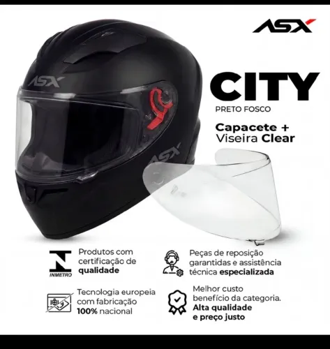 Capacete ASX