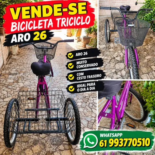 Vendo triciclo aro 26