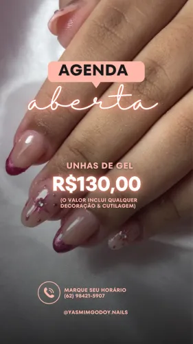 Nail Designer Promoção (unha de fibra)