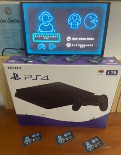 PlayStation 4 slim (aceito trocas)