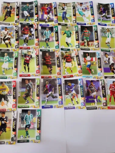 Cards footstar brasileirao 2008 26 cartas