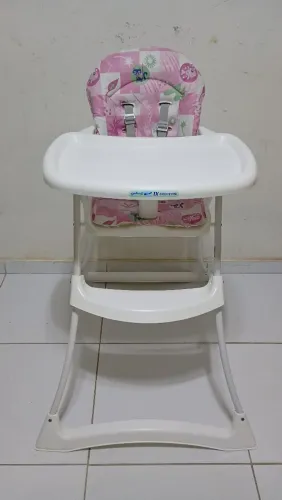 Cadeira de Alimentação Burigotto peixinhos Rosa 