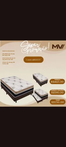 Cama Absolut / 3 Tamanhos diferentes 