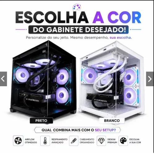 PC GAMER RYZEN 7 5700X, B550M, 32GB RAM, NVME 500GB, NVIDIA RTX 5060 8GB, GABINETE 3 FANS