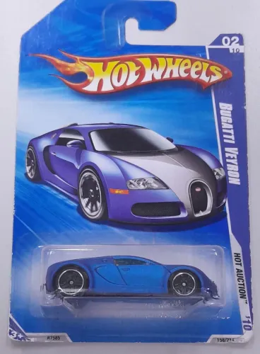 Hot Wheels Bugatti Veyron 2010 série auction 