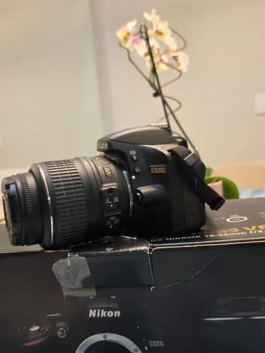Câmera Profissional Nikon D3200 - SEM USO! Isso mesmo!