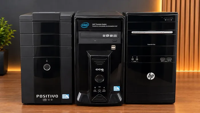 GABINETES DE PC USADOS- Positivo/ CCE E HP