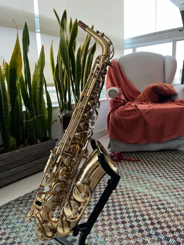 Sax Alto Jupiter Jas567 em ótimo estado