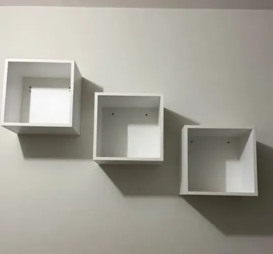 Vendo 3 nichos MDF branco