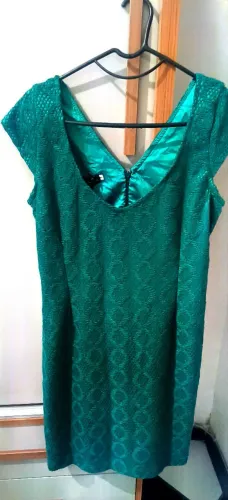 Vestido em renda Guipir nunca usado