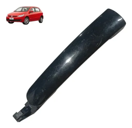 Macaneta Externa Vw Fox Saveiro G5 G6 G7 Voyage 2009 2022 Preto Dianteira/traseira