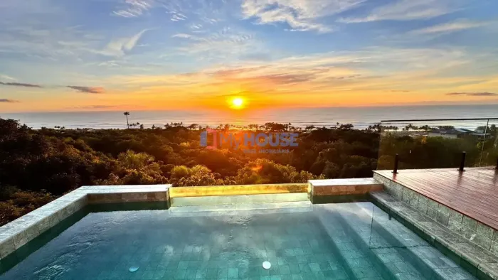 Casa de Alto Padrão Frente Mar com 4 Suítes na Praia dos Milionários Ilhéus