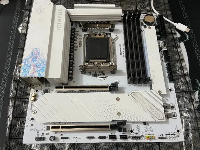Placa Mãe B650E Snow Dream Jginyue
