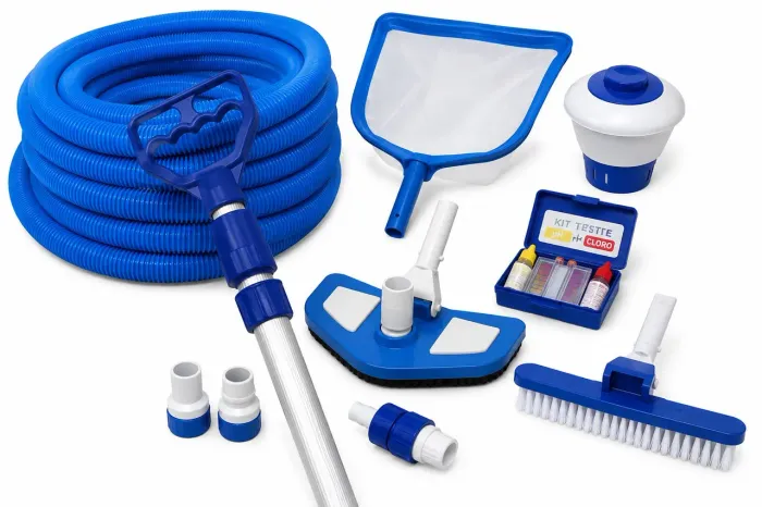 Kit Completo para Limpeza de Piscina - Novo