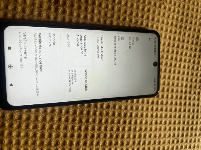 Redmi Note 10 Usado - 128GB - Funcionando Perfeitamente
