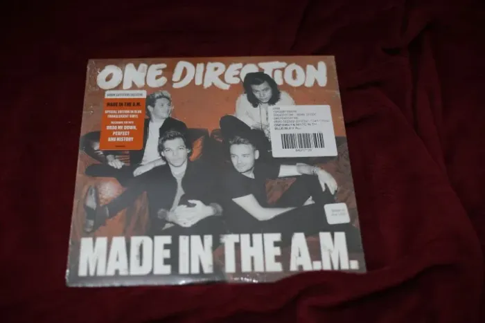 Lp vinil One Direction ?- Made In The A.M. limitado disco azul Urban
