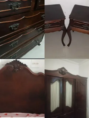 Conjunto de Quarto Antigo 