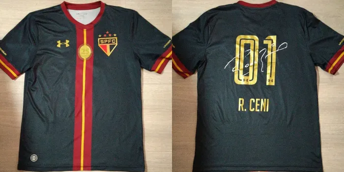 Camisa São Paulo FC Rogério Ceni 2015 Homenagem UA Original Tam. G