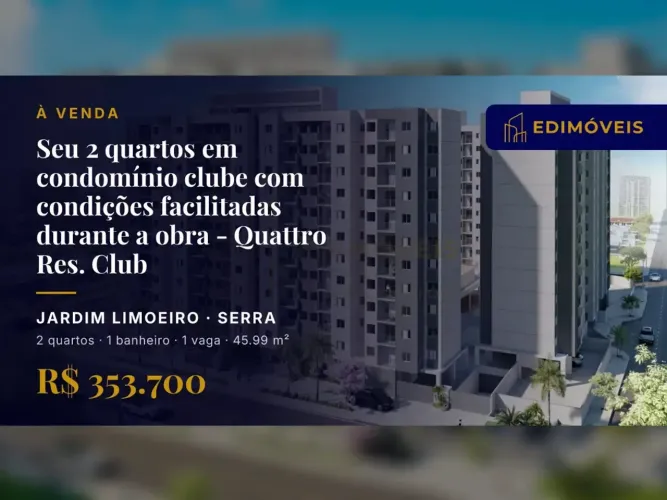Jardim Limoeiro: Apartamento 2 quartos em condomínio clube, lazer completo