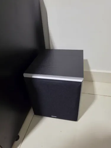 Subwoofer Edifier T5 8" Ativo Home Theater Preto
