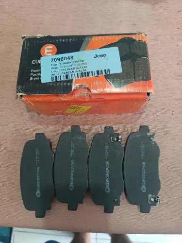 Pastilha de freio traseiro original jeep Compass e Toro