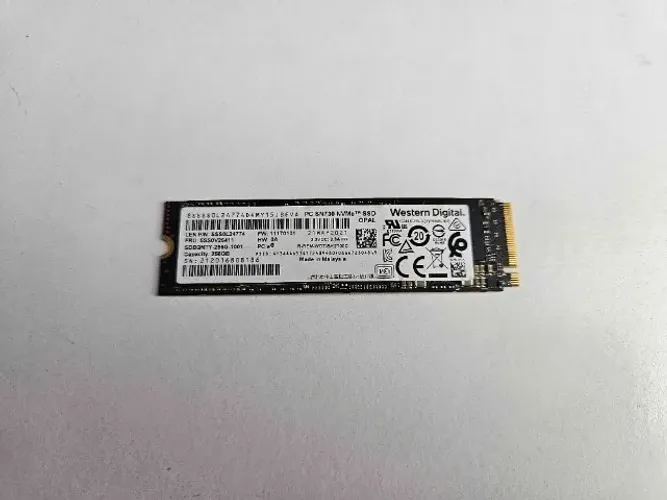 SSD NVMe M.2 256GB PCIe 3.0 3200MB/s WD SN730