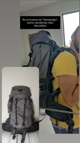 Mochila FORCLAZ 900 Trilha Trekking 50+10l - MOCHILÃO CARGUEIRO