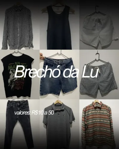 Brechó de roupas masculinas