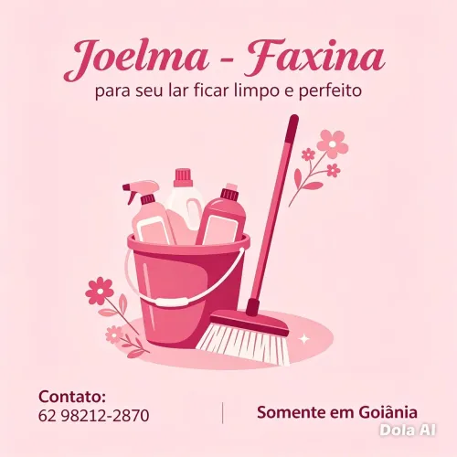 Limpeza geral e caprichada faxina 