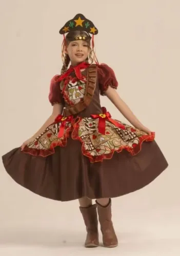 VESTIDO JUNINO INFANTIL 