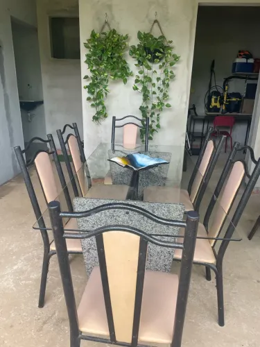 Mesa de jantar 6 cadeiras