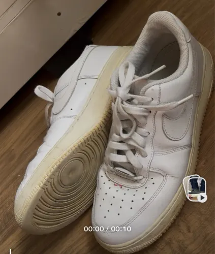 Tênis Nike Air Force branco 