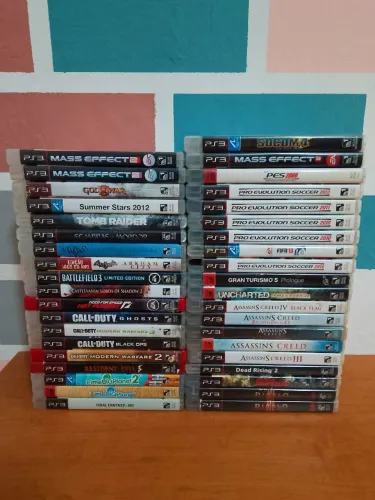 Lote de jogos Playstation 3 PS3 play 3