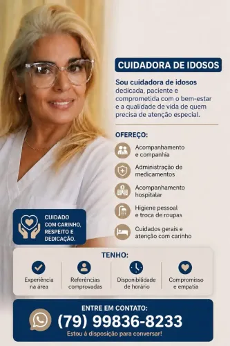 Cuidadora de idosos 