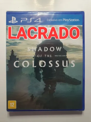 SHADOW OF THE COLOSSUS PS4 e PS5 PORTUGUÊS 100% ORIGINAL LINDO ESPETACULAR NOVO E LACRADO