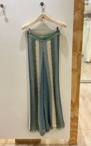 calça tricot farm