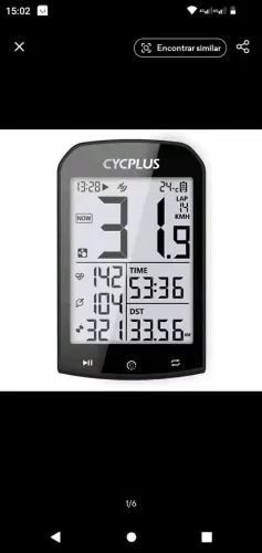 Ciclocomputador Gps Cycplus Anti+bluetooth Strava Bike