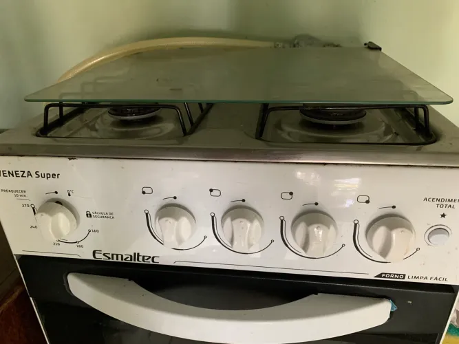 Fogão 4 bocas Esmaltec Branco