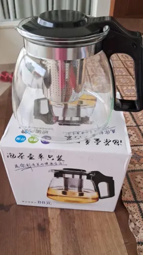 Chaleira vidro com difusor NOVA
