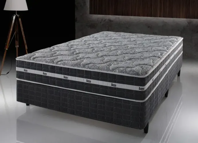 Cama Box De Casal Molas Ensacadas NOVO