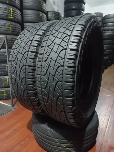 Pneu 265/75/16 Pirelli Scorpion Atr faixa branca. Os dois pneus semi novos por R$1390,00