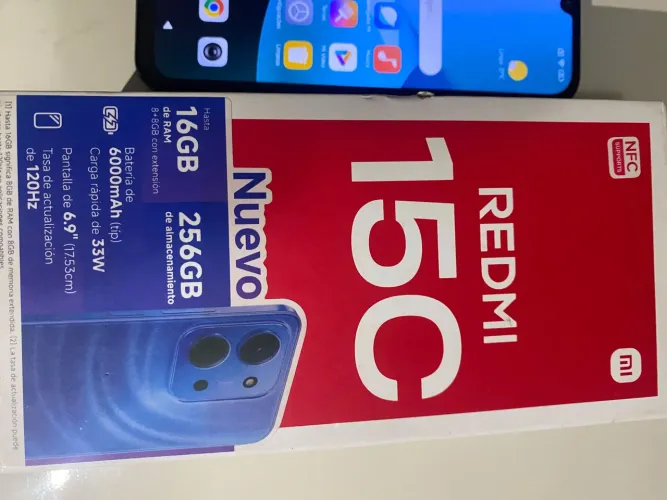 Redmi 15 C Novo Pra Troca