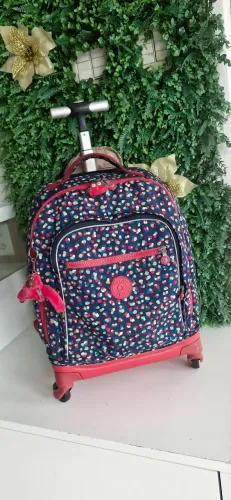 Mochila kipling ORIGINAL 4 rodas
