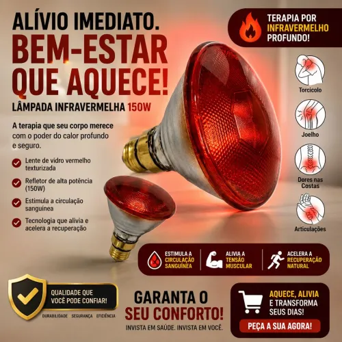 Lâmpada infravermelho