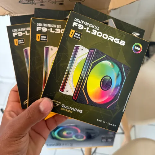 3 Fans RGB Novas