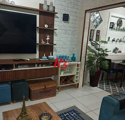 Casa à venda, 365 m² por R$ 615.000,00 - Chico de Paula - Santos/SP