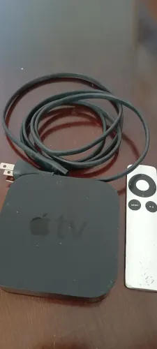 Apple TV 3ª Geração + Controle Original Alumínio (Ideal p/ AirPlay)