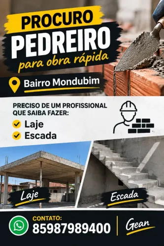Procuro Pedreiro